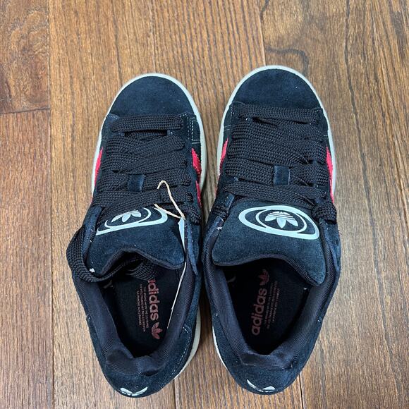 Adidas Campus 00s Casual Athletic Shoes / Black Red White Sz 4Y - Picture 6 of 7